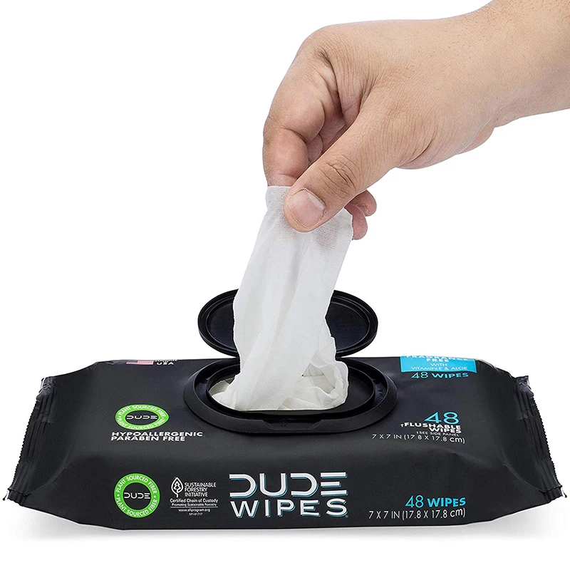 
High Quality Travel Pack Non-woven Material Moist Tissue intimate hygiene wet wipes 