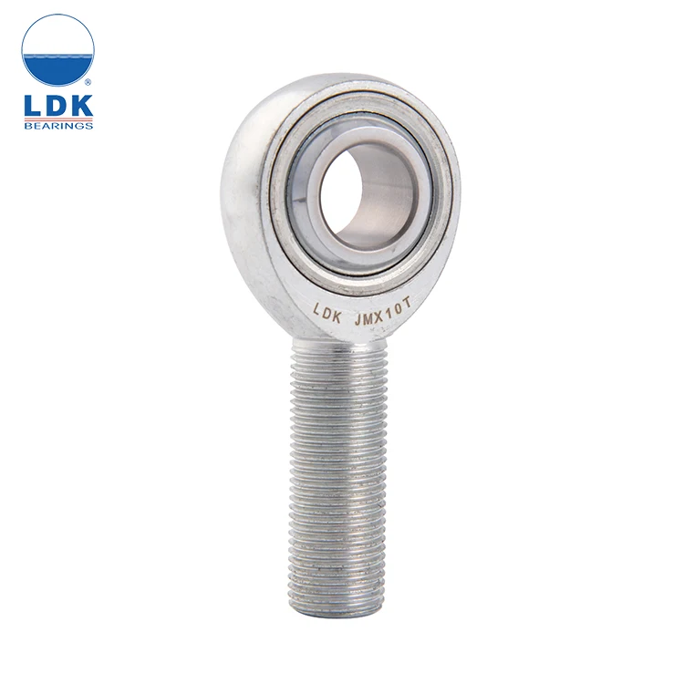 LDK Industrial Commercial 3-Piece Economy JMX12T Alloy steel Rod End Bearing