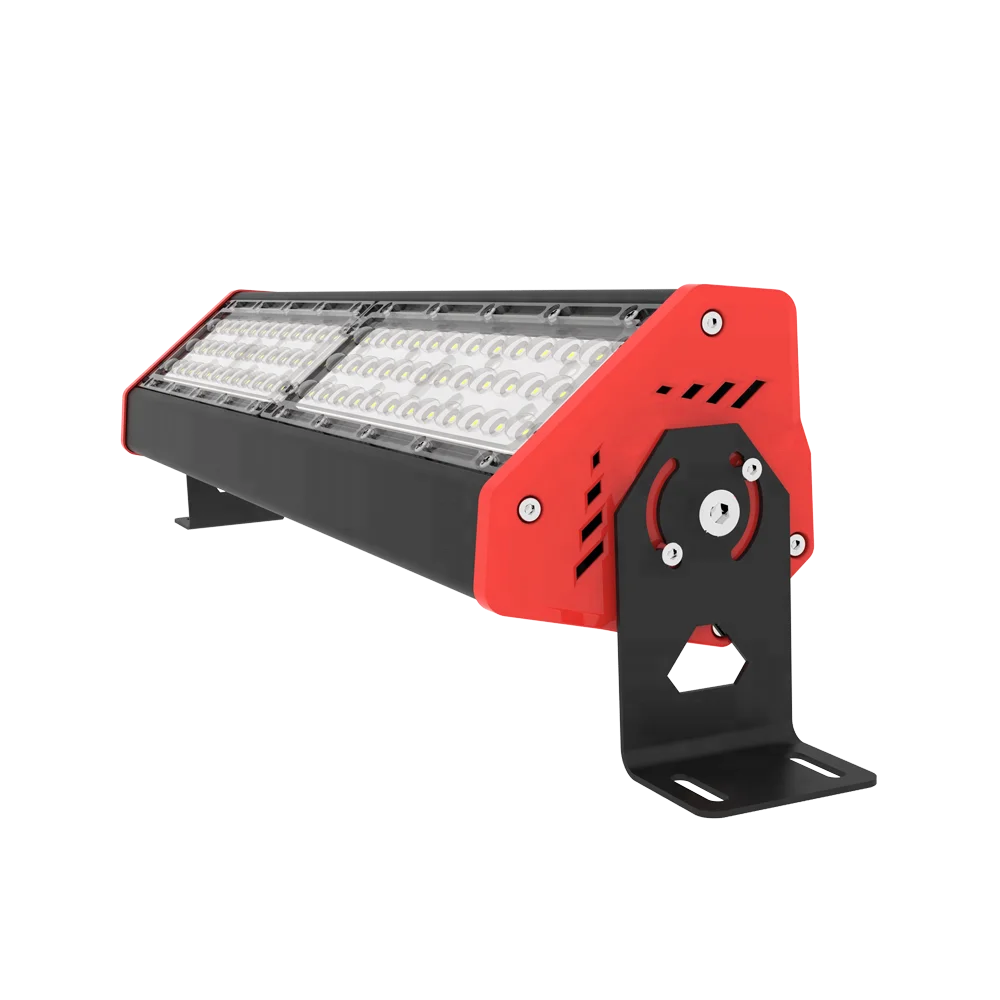  Ip65 100 Вт лампы 360 200 промышленный ik10 hipanel factory etl аварийный ed cul dlc Светодиодный линейный подвесной светильник