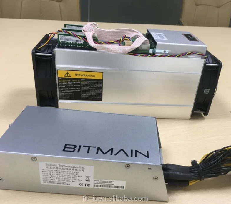 
Bitmain Antminer S9 13.5 TH/s Bitcoin ASIC Miner Plus PSU APW3++ 1600w Included 