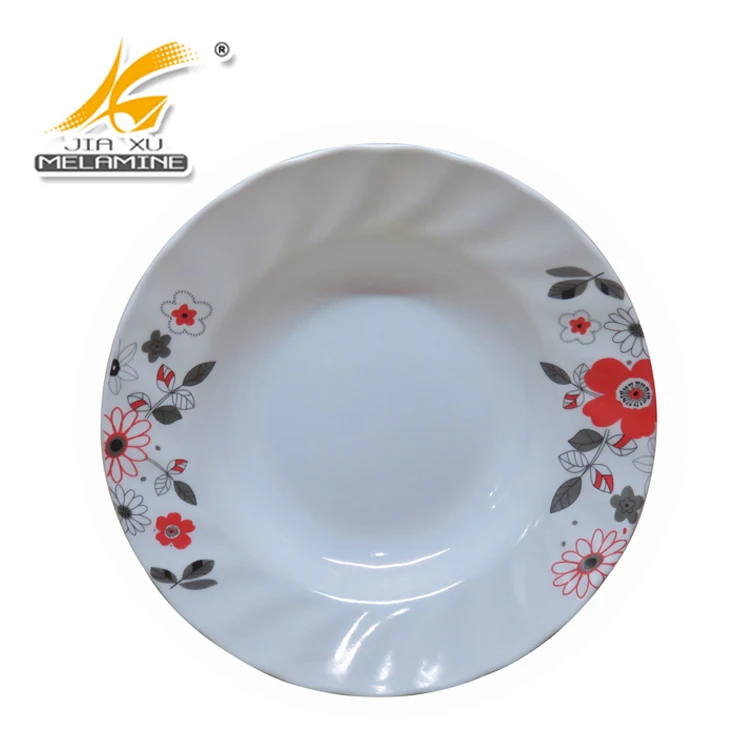 
Wholesale high quality food grade division melamine deep plate 