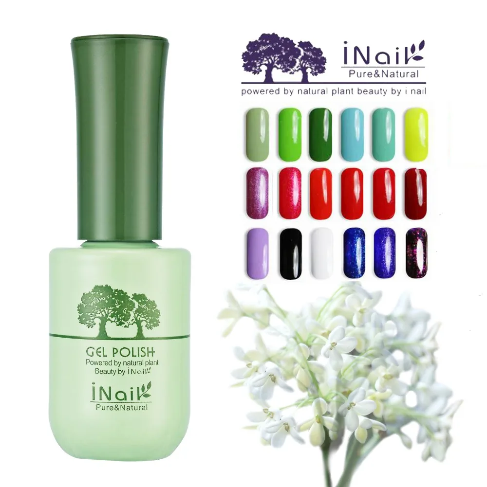 Free shipping 6pcs Inail osmanthus Aroma Beautiful Gel Nail polish 15ml 78 colors for choices