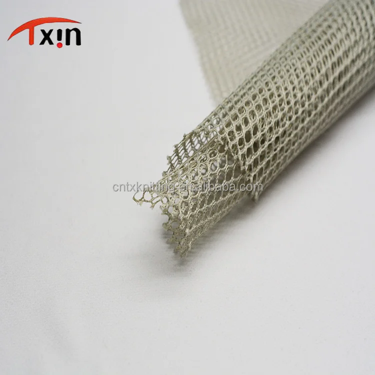 
hexagonal Net 100% poly 110gsm black mesh fabric for ball net 