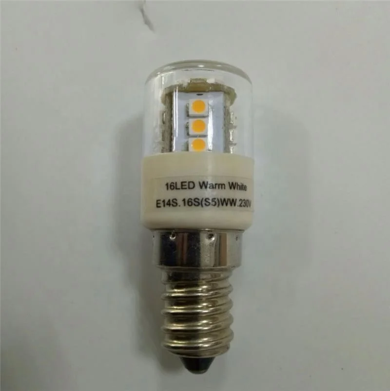 LED Refrigerator Bulb E14 Led Small Night Light Waterproof Led Corn Light SMD MINI BULB 220V CE ROHS Warm White 2 Years Plastic