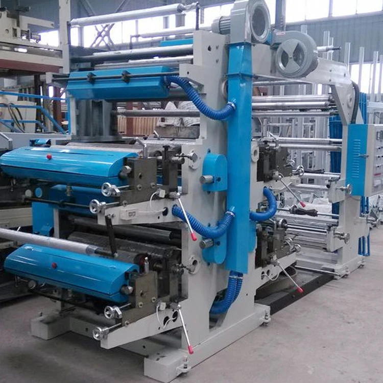 
China factory price 6 colour flexo printing machine for printing packing materials 