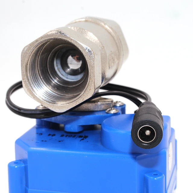 Timer Controlled Automatic Drain electric ball valve brass electrically opera 2 way electric valve motorized valve with timer