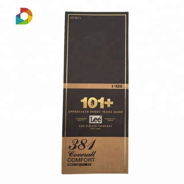 Printed Vintage Kraft Paper Hang tags