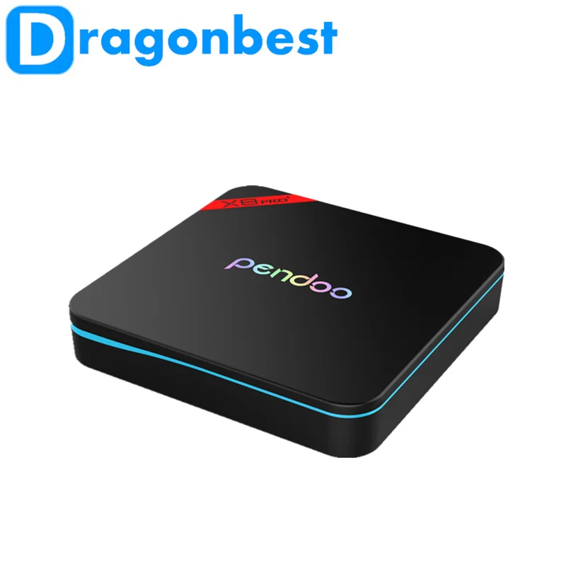 Новый продукт 2019 Pendoo X8 Pro + S905X 1G 8G linux tv box с низкой ценой full hd KD player set top