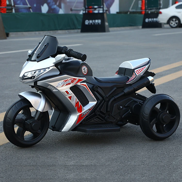 Children Electric Motorcycle With Flashing Wheels And Music