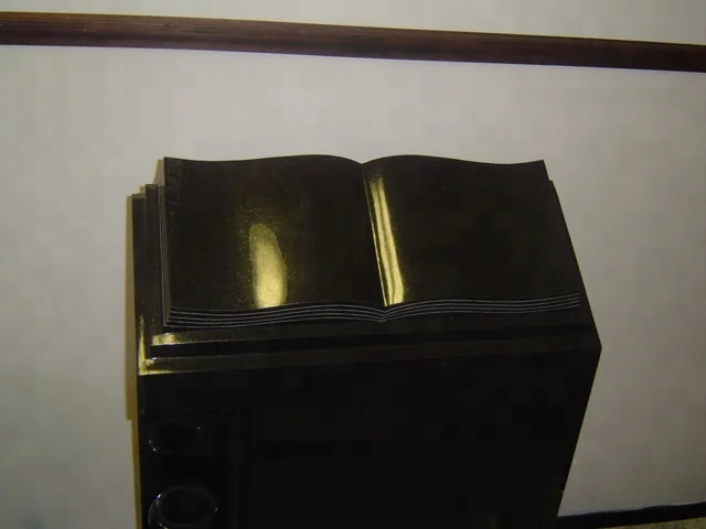 Western Style Unique headstones Book shape headstone Factory Price Headstones for sale