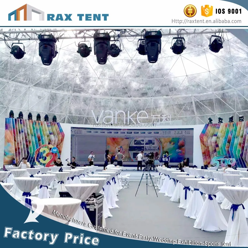 Supply geodesic dome kit tent, cheap nice prefab geodesic dome tent for sale