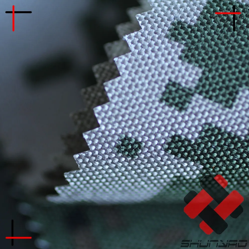 camouflage 900d polyester cordura fabric waterproof