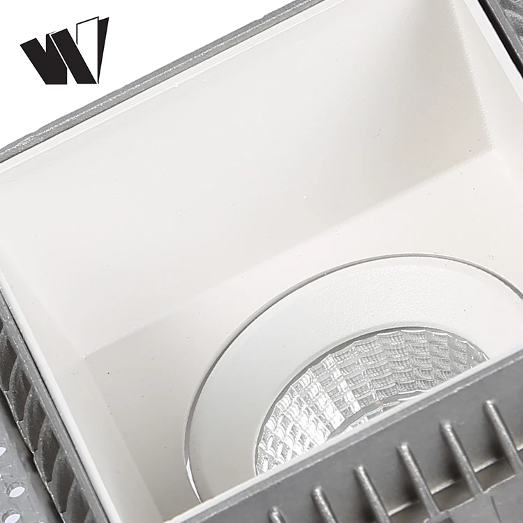 China guzhen manufacturer commercial COB 10w surface mounted led downlight