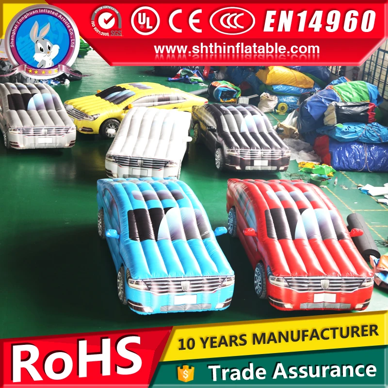 custom made model cars, giant inflatable car model