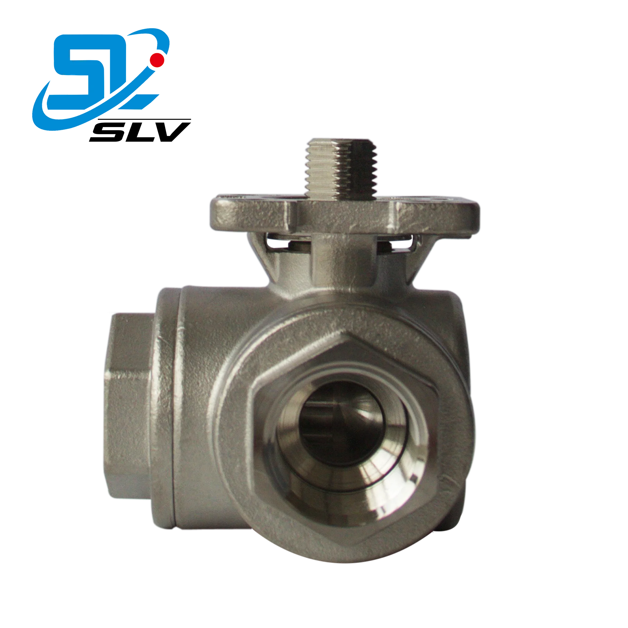 Cheap Price SUS316L  Anti-corrosive Three-Way Valve 3-Way Angle Mixing  Water Diverter  Valve For Oil