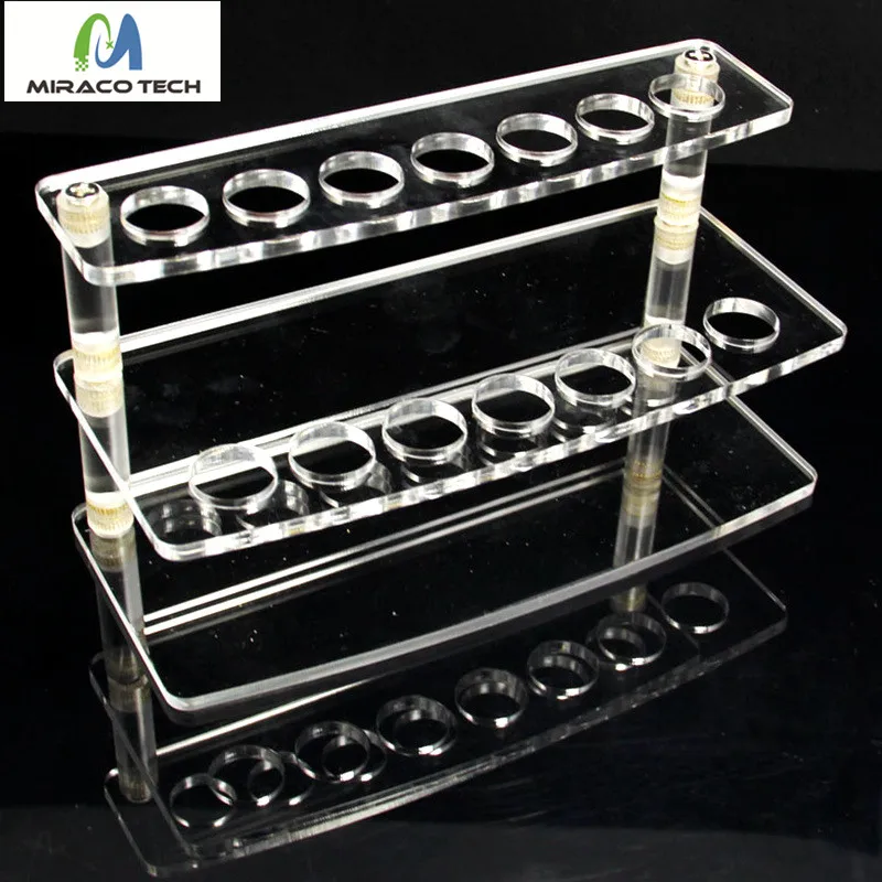 Заводская цена с акриловым дисплеем для электронной сигареты, прозрачная подставка, полка, держатель для электронной сигареты, стойка для аккумулятора Ego/Evod