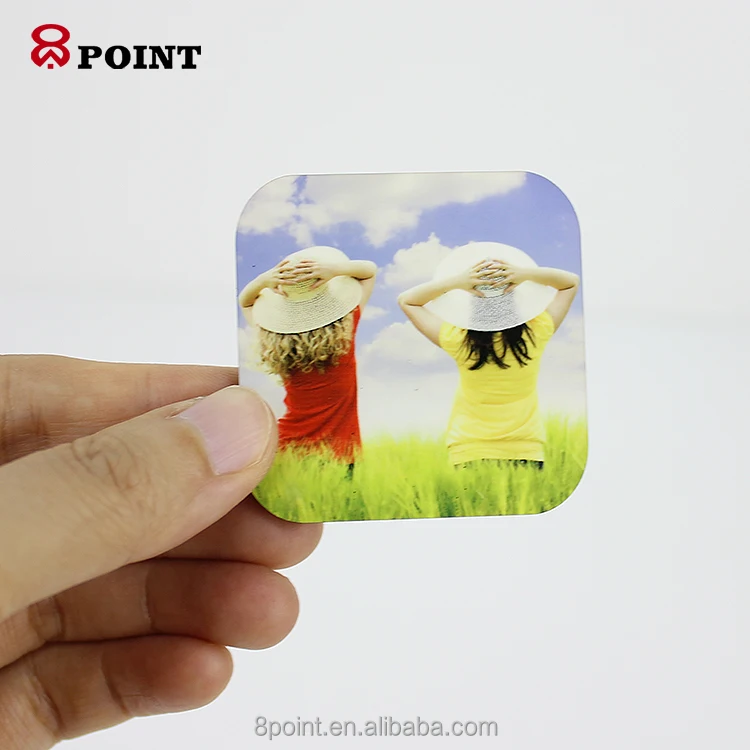 Sublimation custom made fridge magnets refrigerator stickers