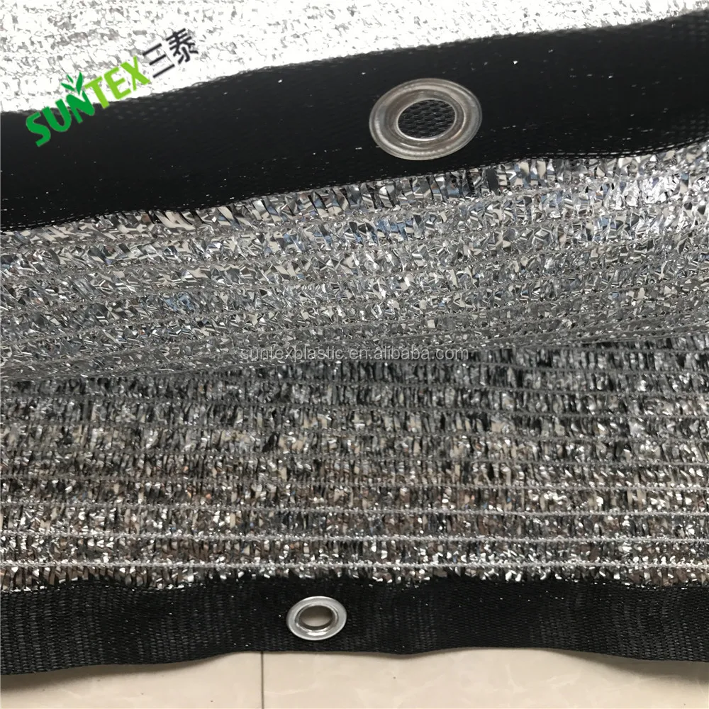 Поставка различных алюминиевых чехлов из полиэтилена высокой плотности/алюминиевая затеняющая ткань, противосолнечная сетка/алюминиевая затеняющая сетка