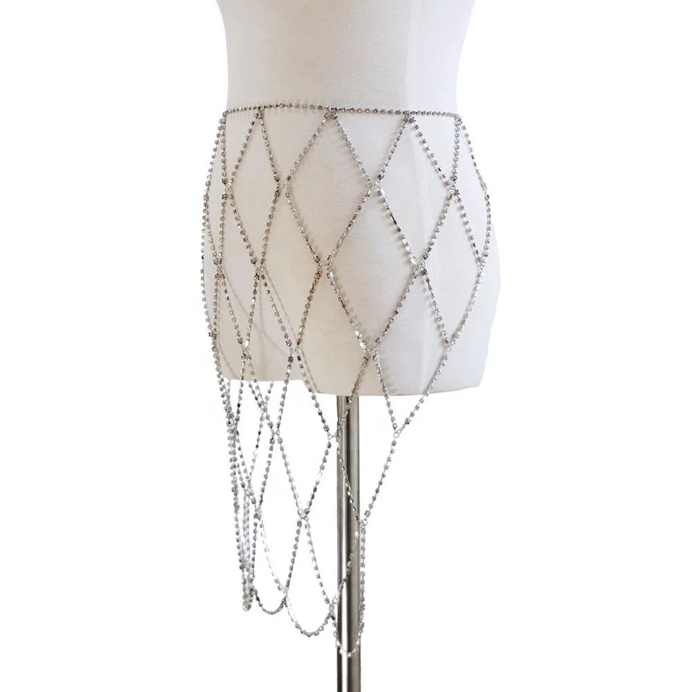 Шихань B5098, роскошная женская цепочка на талию со стразами, украшения для вечеринки, новейший дизайн, платье на цепочке со стразами