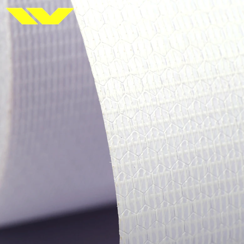 Hi-Vis Honeycomb Non-adhesive Reflective Flex Banner Vinyl For Billboard