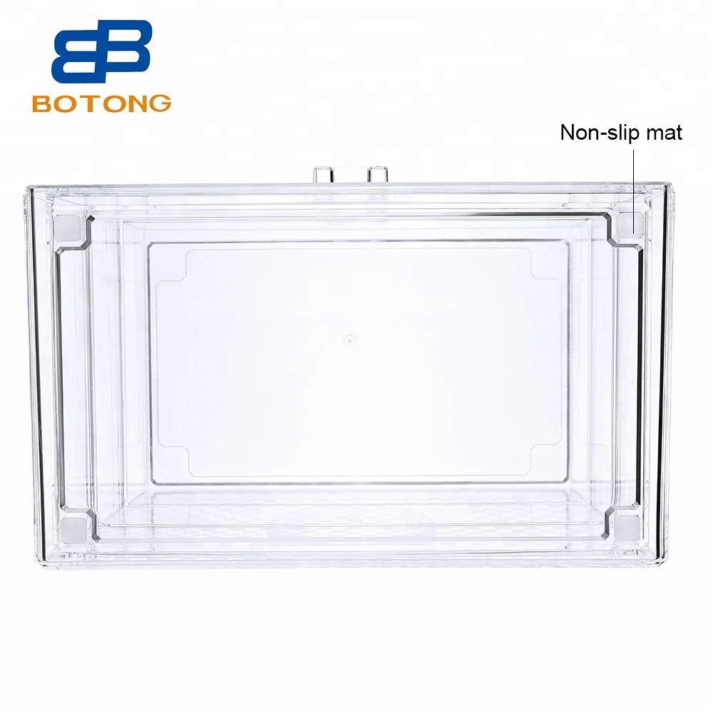 Wholesale Makeup Organizer Acrylic Jewelry Storage Box Organizer Stackable with Drawers Acrylic Cosmetic Organiser Lash Desktop