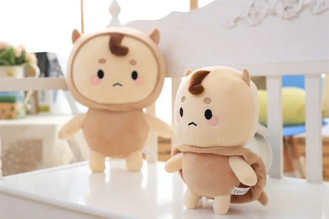 Wholesale custom plush buckwheat doll toy lonely and brilliant god doll gift buckwheat doll
