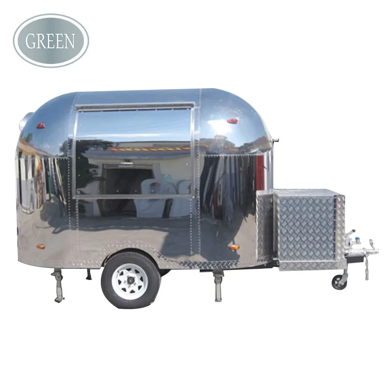 Мобильный продовольственную корзину мобильных хот-дог тележки буксируемая модель зеркало нержавеющей пищевой стали трейлер для продажи Филиппины