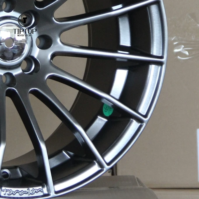  Автомобильные диски 14 дюймов 4 отверстия Х100 Ин матовая черная поверхность машины через стандарт качества jwl подходят для немецкого автомобиля