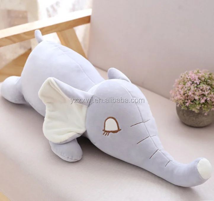 free sample elephant baby sleeping cushion baby support cushion very soft elephant cushion pillow