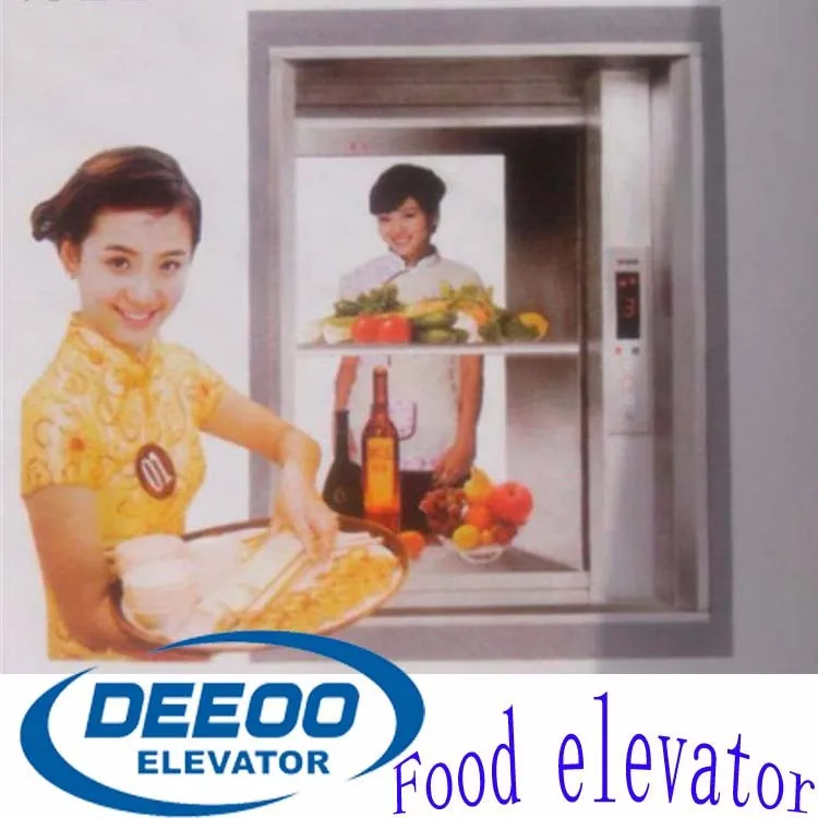 
250kg dumbwaiter motor food elevator for kitchen lift 