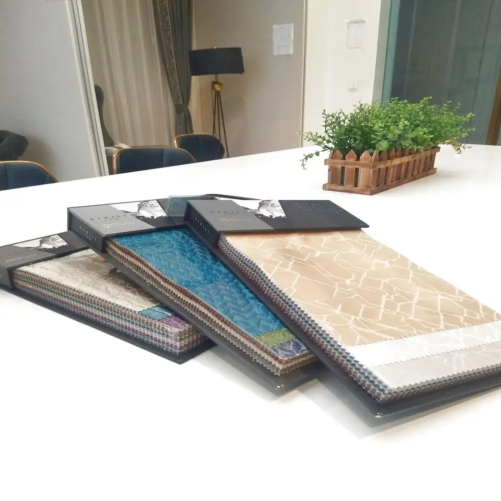 JBL OEM Processing Materials Hard Cover Sample Book Swatch Book Making Custom Fabric