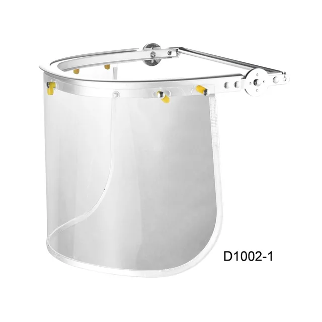 
JULI D 1002 3, Aluminal material Safety Face shield bracket, Transparet Face shield visor  (1600085996896)