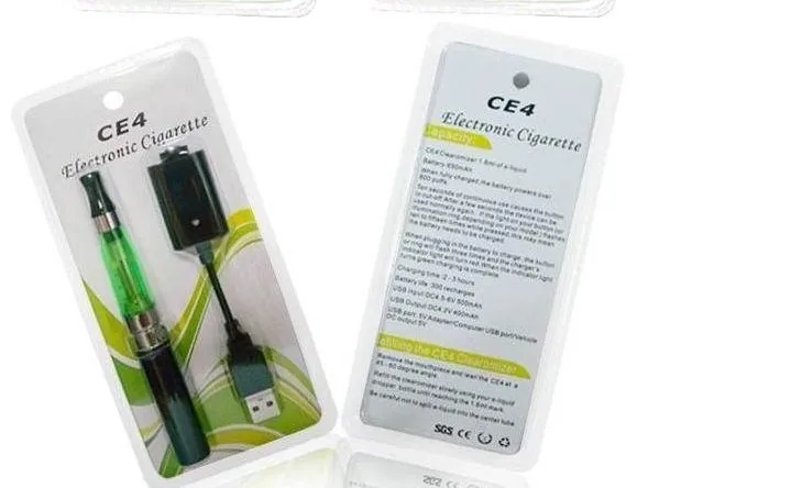 Ego t double starter electronic cigarette Ego CE4 starter Kit ecig e cig battery electronic Cigarette ce4 ego vaporizer in