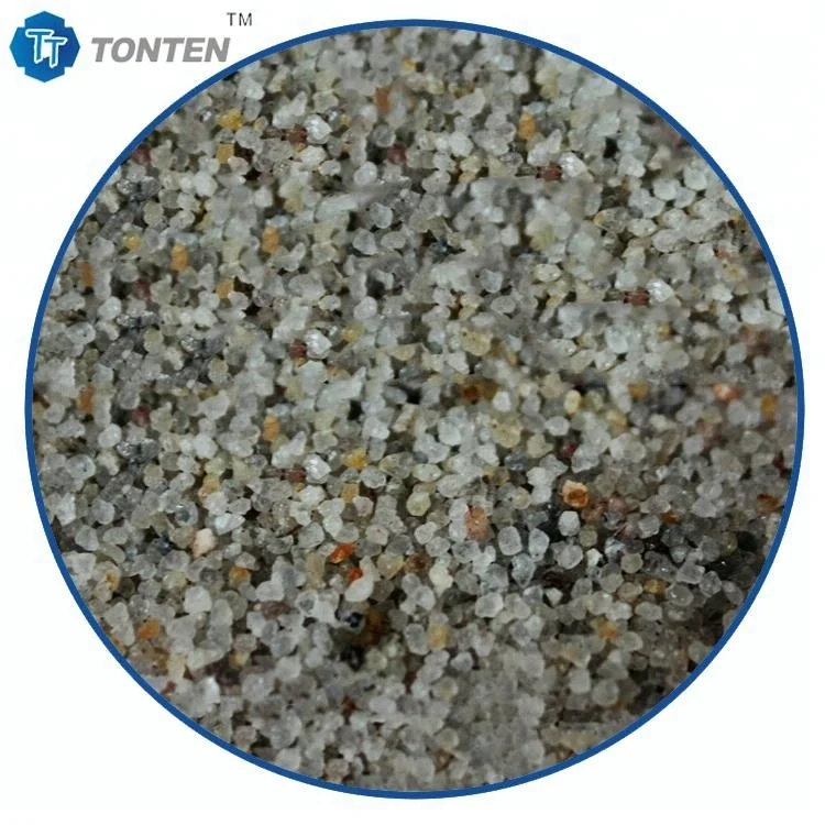 
Wholesale High Purity Pure Silica Quartz Sand SiO2 98% for Construction Concrete 