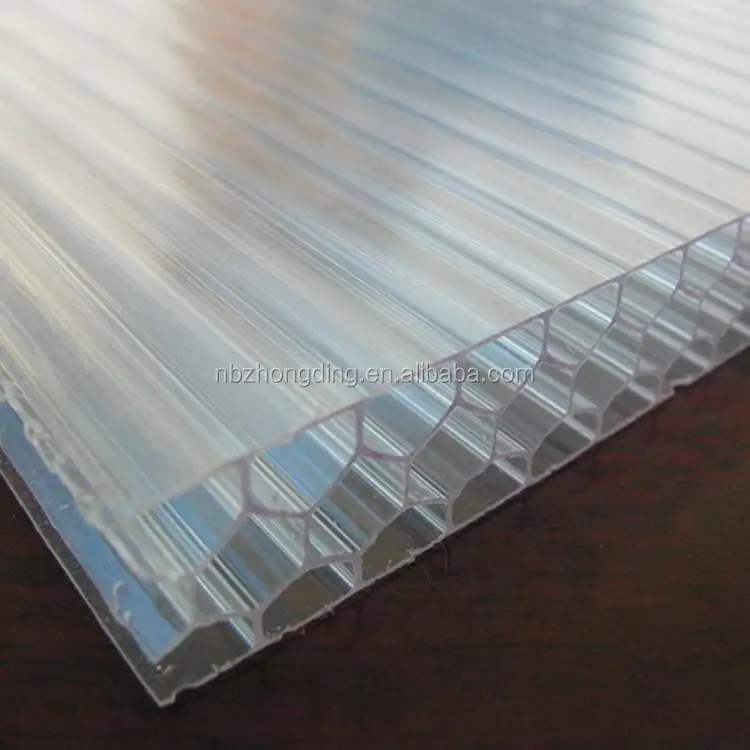Звукоизоляционный поликарбонатный полый лист класса А, экструзионный поликарбонатный Солнечный лист