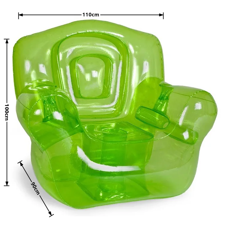 Custom Green Inflatable Bubble Single Sofa