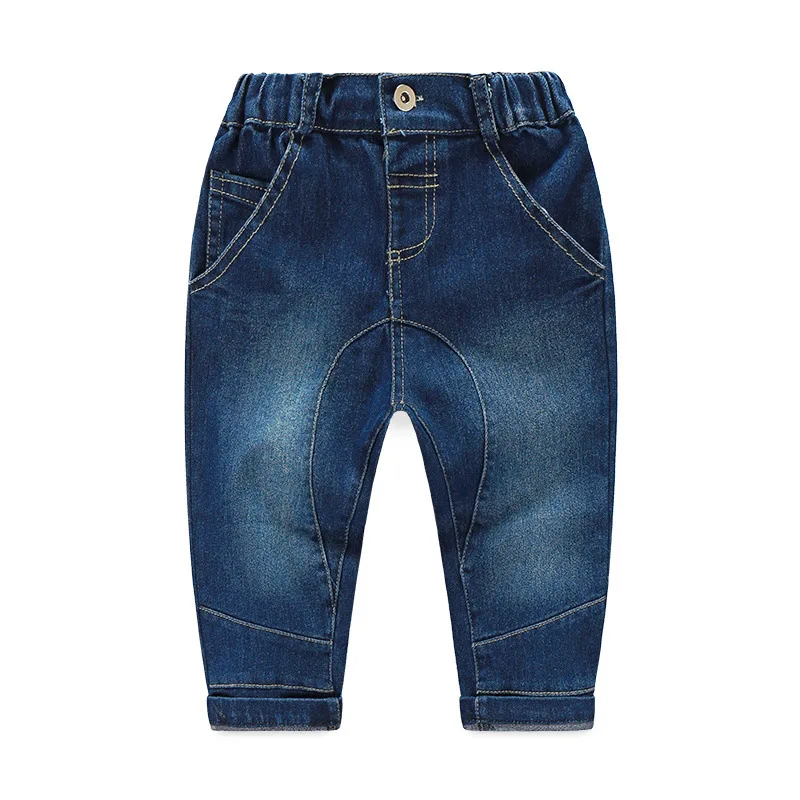 latest pure color stock fashion infant baby bodysuits denim pants hot sale boy suits
