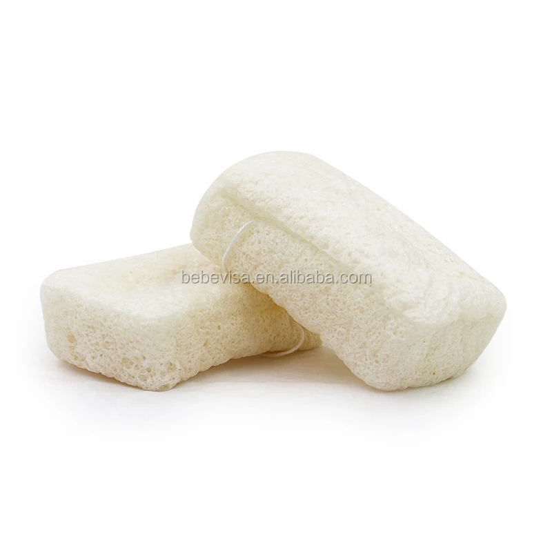 100% Natural Bio Face Cleaning Bamboo Charcoal Bath Puff Konjac Sponge For Acne/Spot/ Pimple scar