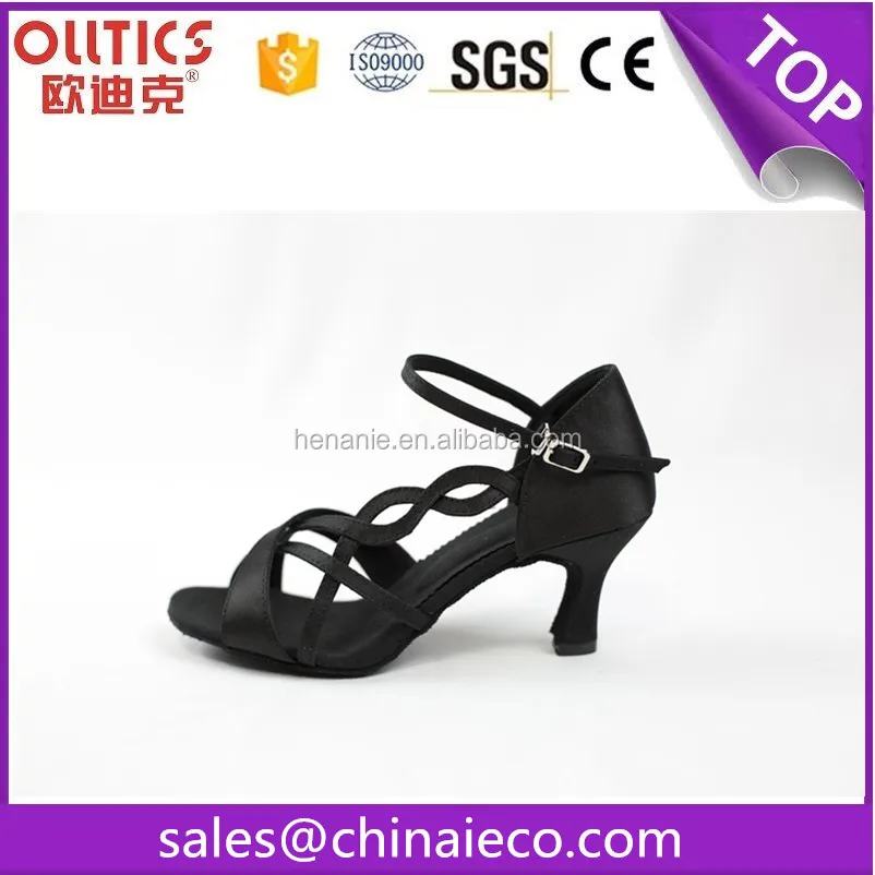 Good quality elisha ladies dance shoes latin tango dance shoes