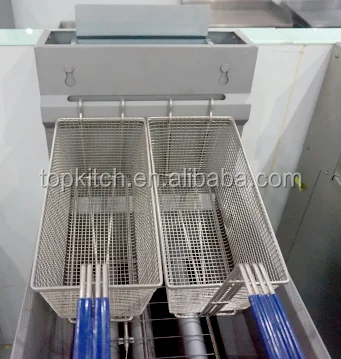 New Design Heavy Duty High Efficiency Gas Fryer With Temperature Control