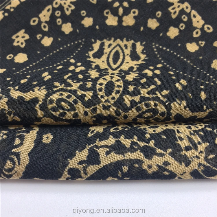 Manufacturer Supply Printed 100% Polyester Sheer Dubai Chiffon Fabric for Lady Dress,Blouse,Shirt