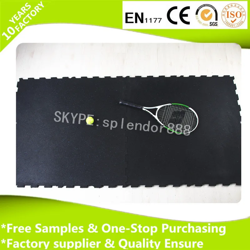 Chinese factory professional gym rubber flooring mats