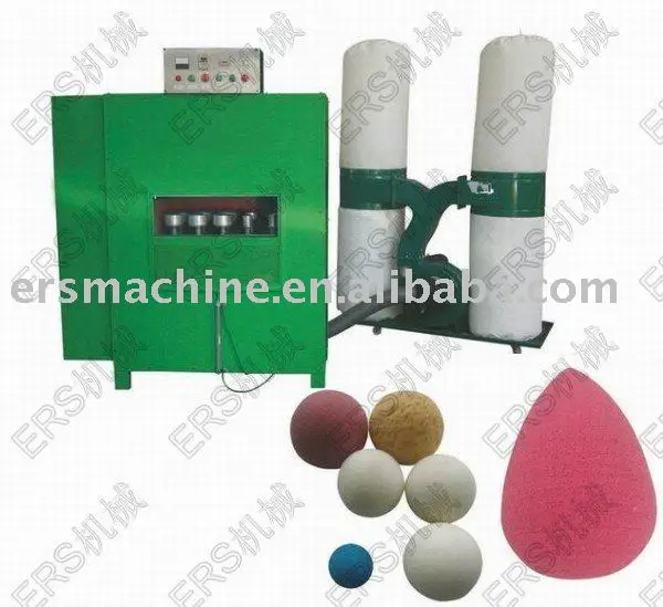 Автоматическая полировальная машина с губчатыми шариками и оборудованием для очистки от пыли