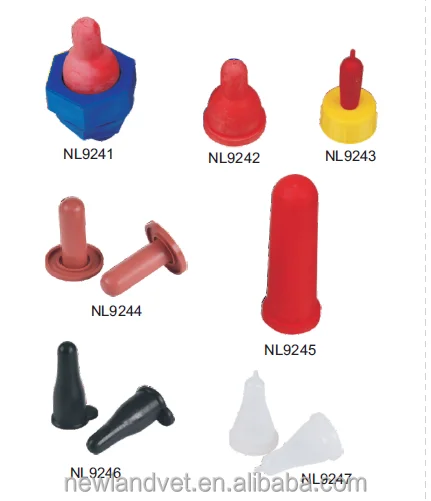 NL924 rubber teat for animal lamb calf feeding teat nipple sucking