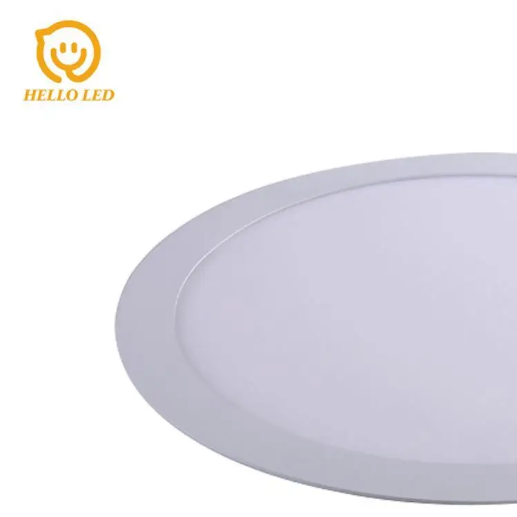 Hot sale 6w led panel light flat panel led lighting round square led panel lamp