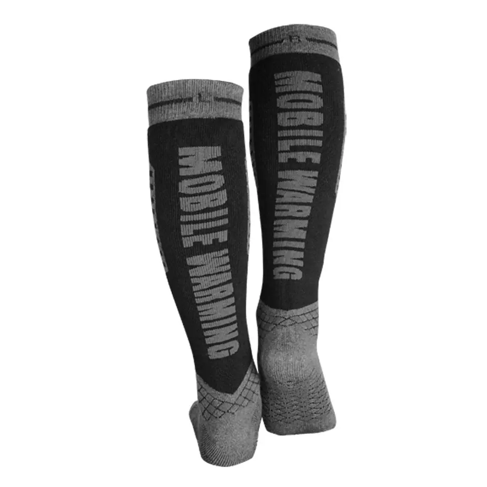 Customized Thick Winter 0utdoor Footwarmer Rechargeable Electrically Heated Socks Washable with Pockets