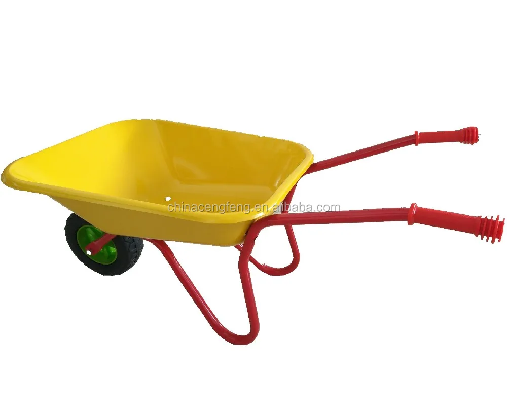 
steel tray kids wheelbarrow 