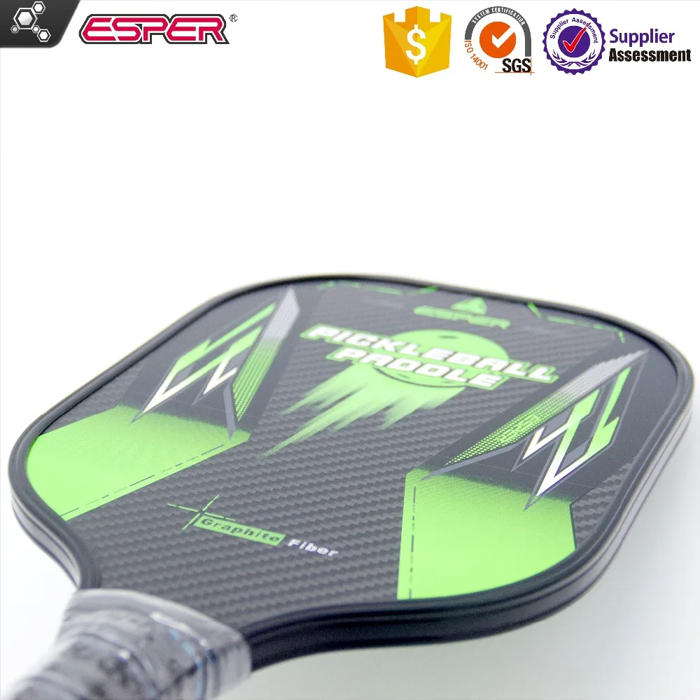 
ESPER 2018new Designing Professional Manufacturer Graphite fiber with Nomex honeycomb OEM/ODM Customized Pickleball Paddle 