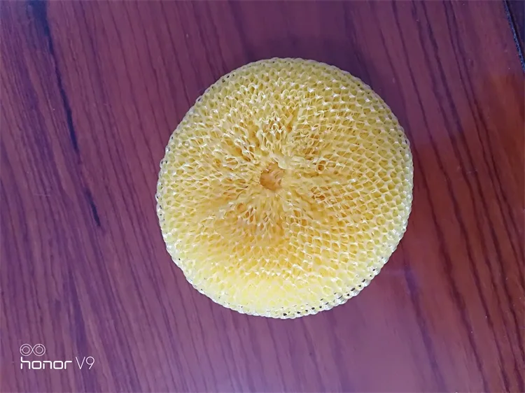 colorful kitchen cleaning sponge scrubber dish wash sponge scourer steel plastic wire cleaning balls