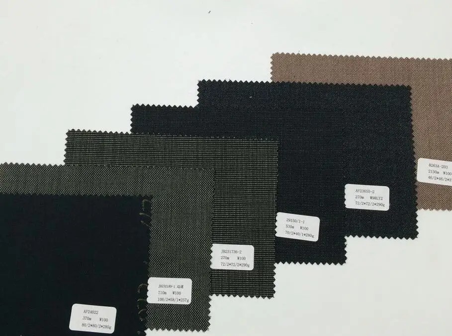 Итальянская шерстяная ткань причудливая для мужских костюмов